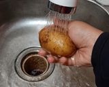 Foto langkah ke 1 dari resep Potato Wedges.