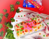 Foto langkah ke 9 dari resep Pocky cake (base cake strawberry milk sponge cake).