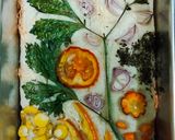 Foto langkah ke 5 dari resep Focaccia Garden.