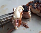 Une image de l'étape 8 de Cordon bleu dinde mozza.
