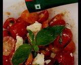 A picture of step 2 of Tomato feta bruschetta.
