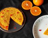 एग्गलेस ऑरेंज केक इन कड़ाई (eggless orange cake in kadai recipe in Hindi) रेसिपी चरण 8 फोटो