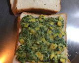 A picture of step 10 of Spinach Sweet Corn Sandwich.