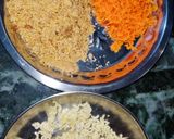 A picture of step 2 of Maggi peanut cracker in potato boat.