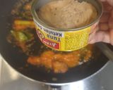 Gambar langkah 2 resipi Nasi Bakar Tuna Cili Basil.