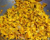 A picture of step 3 of Egg Bhurji (Indian-Style Scrambled Eggs).