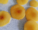 Foto del paso 7 de la receta: Pastel de arroz con melocotón a la plancha