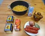 Foto del paso 1 de la receta: *Coditos con chorizo* (plato único)