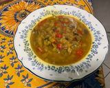 Une image de l'étape 23 de Soupe de légumes aux épices et bouillon de bœuf.