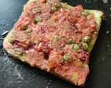A picture of step 4 of Instant mix veg bread Besan sooji toast.