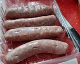 Foto del paso 2 de la receta Butifarras en airfryer con trigueros y champiñones a la mostaza