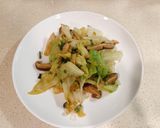 香菇炒高麗菜的食譜步驟2照片