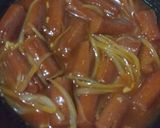 Foto langkah ke 7 dari resep Sosis Asam Manis Pedas Praktis.