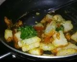 A picture of step 7 of Bread poha recipe (bread upma).
