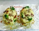Foto langkah ke 4 dari resep Kentang panggang Brokoli Keju.