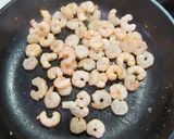 Foto del paso 4 de la receta: Espagueti con verduras, pollo y gambas al teriyaki