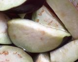 Hình bước làm 1 của món Canh cà tím nấu đậu