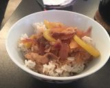 Hình bước làm 3 của món Canh bí Hàn quốc (된장찌개)