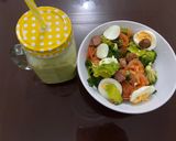 A picture of step 3 of Avocado salad.