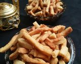 A picture of step 2 of Crispy pomegranate snack (chin chin).