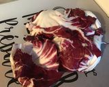 Une image de l'étape 5 de Gratin de tagliatelles à la trevisana et légumes multicolores.