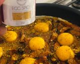 A picture of step 2 of Portuguese Egg with Masala Sausage@mubina_18.