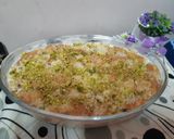 Foto langkah ke 3 dari resep Oum Ali dissert khas Timur Negara Tengah.