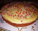 Foto del paso 8 de la receta: Bizcocho de limón con relleno y capa exterior de crema de limón