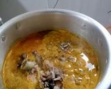 Foto langkah ke 3 dari resep Mangut jantung pisang ikan asap.