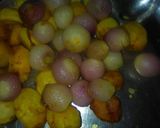 A picture of step 1 of Rajasthani aloo pyaaj paneer ki sabji.