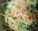 Hình bước làm 2 của món Gỏi Đu Đủ
