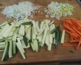 Foto del paso 2 de la receta: Tajín de pollo y verduras con miel