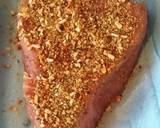 Brad's Blackened ahi with prawn buttered pasta and sauted Brussels recipe step 6 photo