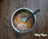 Hình bước làm 2 của món Bún thịt xào