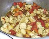 A picture of step 3 of Easy bonless chicken karahi #COOKINGSPECIAL. #Ramadankitayari.