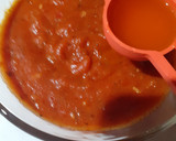 Foto del paso 16 de la receta: Pizza de pepperoni con una salsa de tomate casera