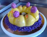 Foto del paso 7 de la receta: Mousse rellena de jelly cubierta con glaseado espejo🌌
