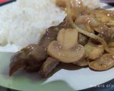 Foto langkah ke 4 dari resep Daging Jamur Teriyaki.