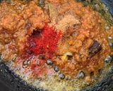 A picture of step 5 of Prawn Malai curry.