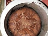 এগ লেস চকলেট জেব্রা কেক (egg less chocolate zebra cake recipe in Bengali)