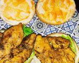A picture of step 2 of Grilled Chicken Fillet Burgers.