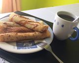 Foto del paso 4 de la receta: Panqueques de harina de arroz y dulce de leche