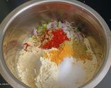 A picture of step 2 of Women's Day Special : Crispy Besan-Rava Pudla.
