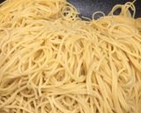 Hình bước làm 1 của món Mì spagetti