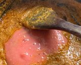 A picture of step 5 of Rohu Fish in tomato-mustard curry.