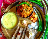 A picture of step 4 of Baingan Bharta.