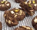 A picture of step 16 of 🍪 Healthy Dark Chocolate Ragi Mixed Nut Cookies 🍪.
