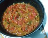 A picture of step 3 of Tomato and Onion Chutney.