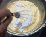 A picture of step 3 of Turmeric ice cream.