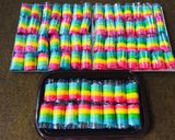 Foto langkah ke 7 dari resep Mini Rainbow Roll cake.